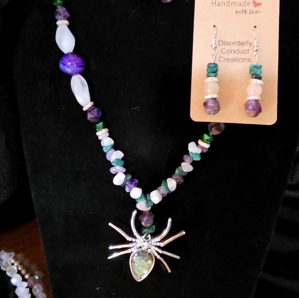 Disorderly Conduct Closet... handmade, natural,  crystal jewelry.